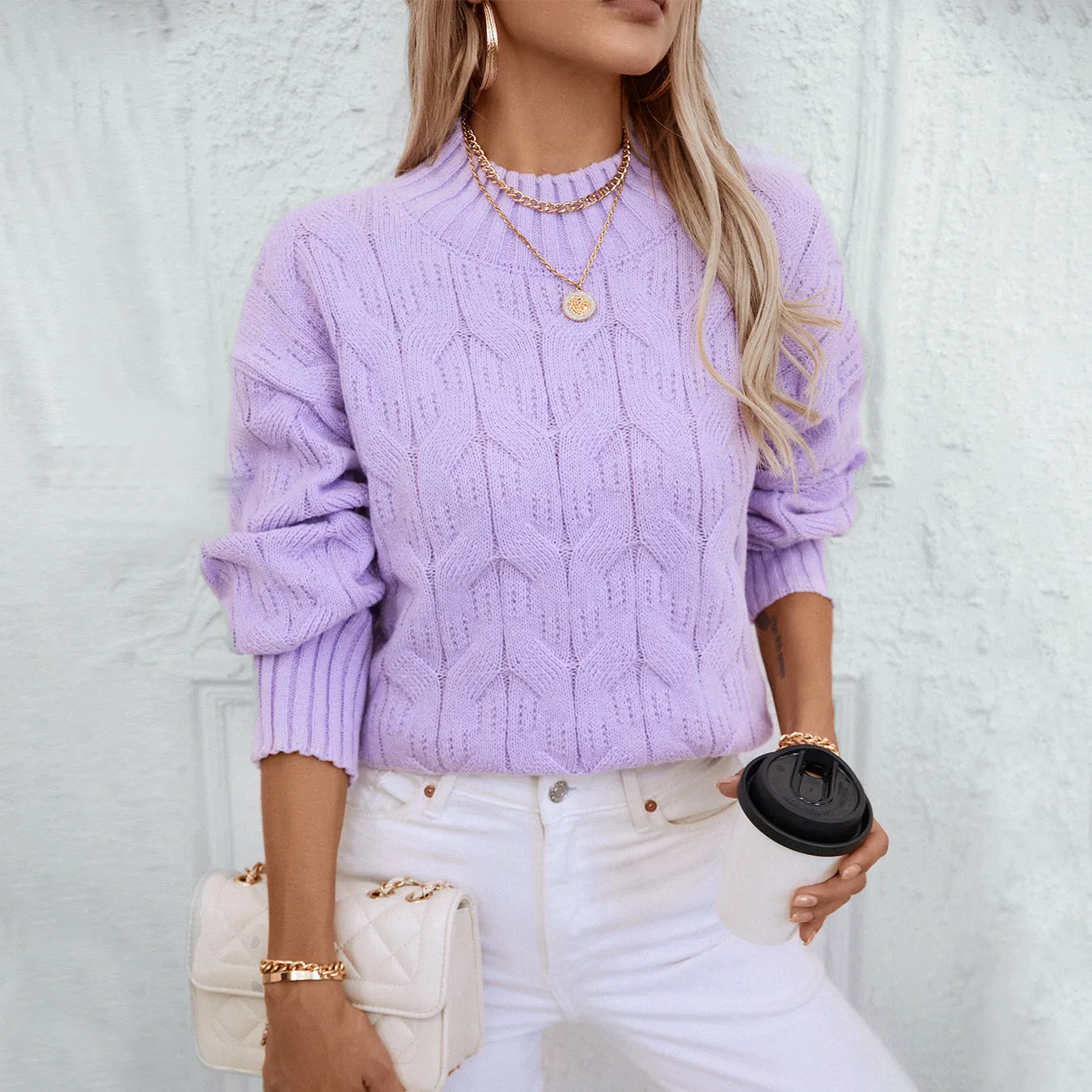 Loose Twisted Pullover