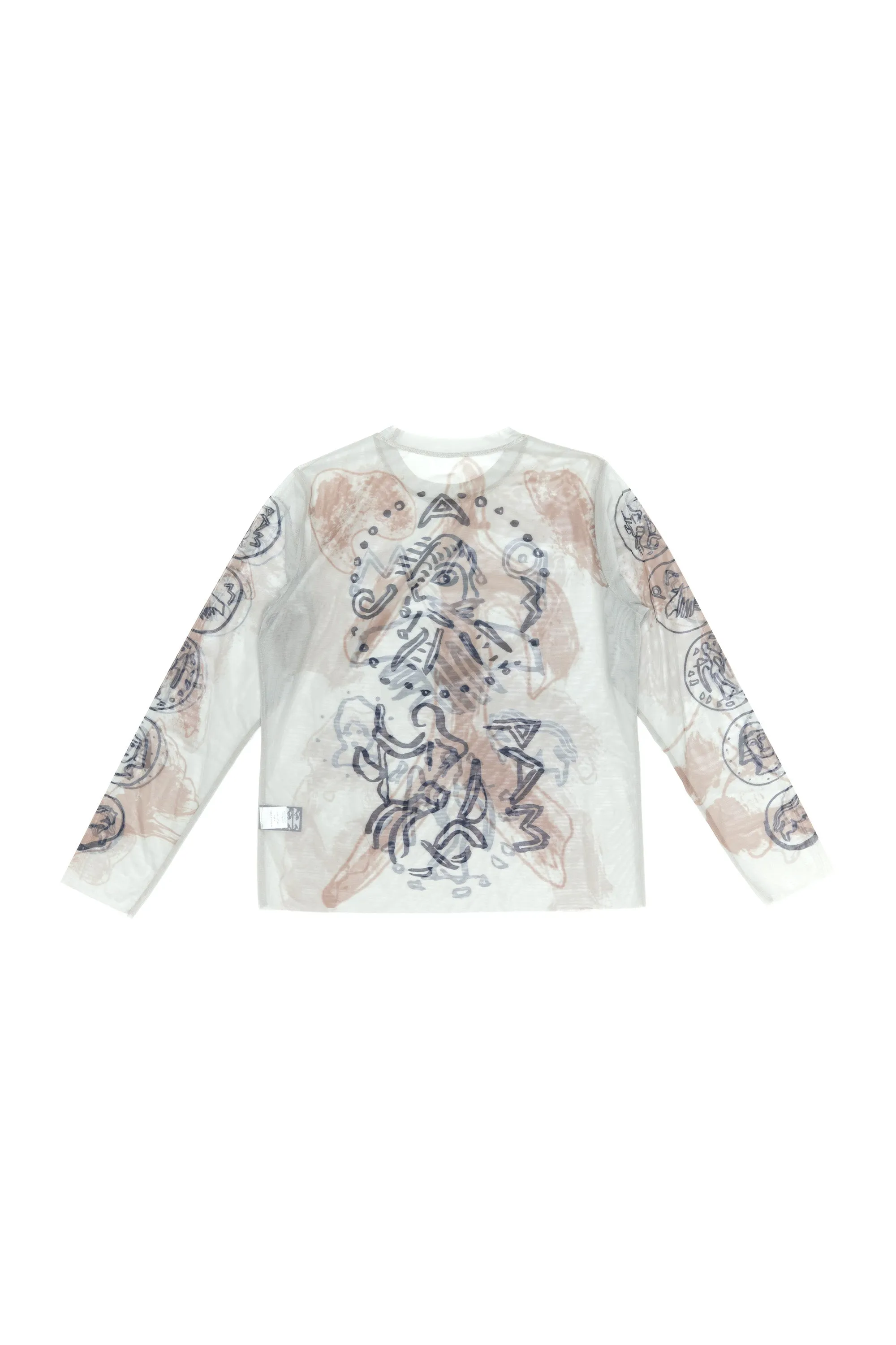 MARKINGS (SUSUMU MUKAI) MESH TOP