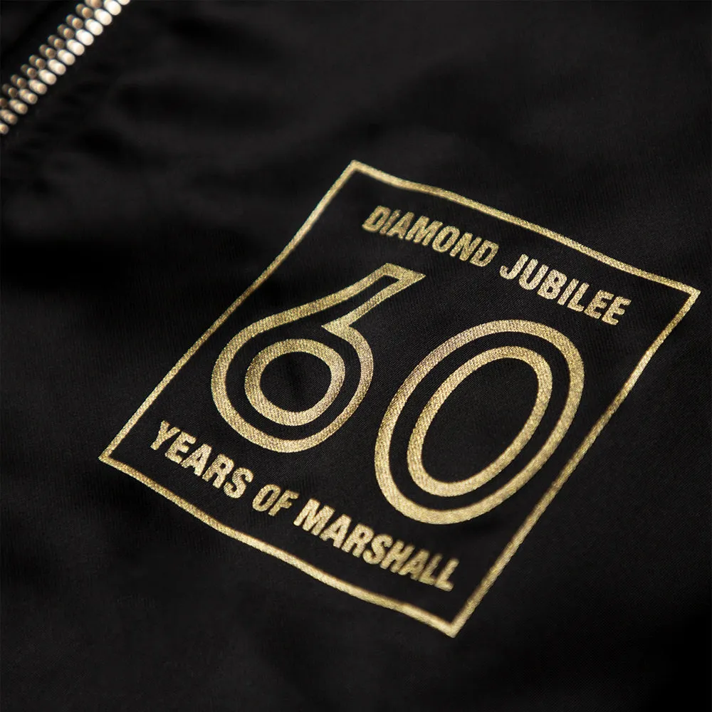 Marshall 60th Anniversary Satin Bomber Jacket (Large)