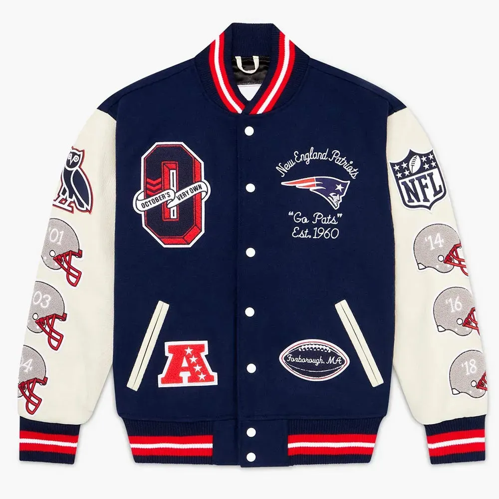 NFL New England Patriots Varsity Jacket