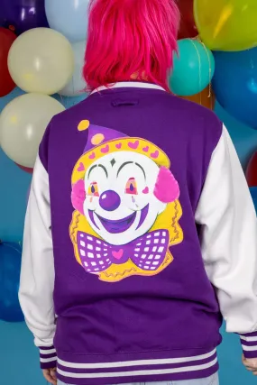 Noodles The Clown Purple Varsity Jacket