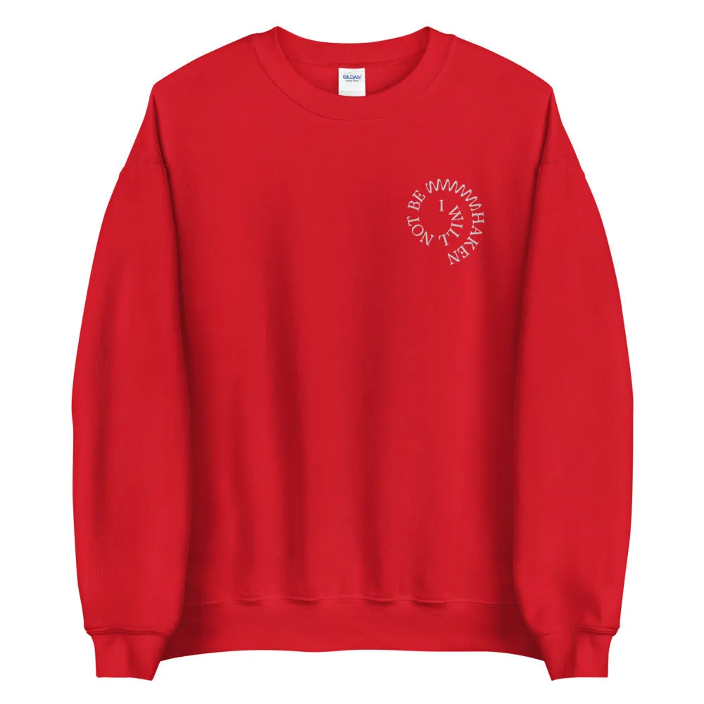 Not Be Shaken Crewneck Sweatshirt