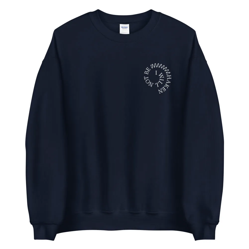 Not Be Shaken Crewneck Sweatshirt