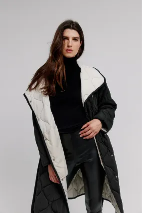 Onion Quilted Trench with Belt