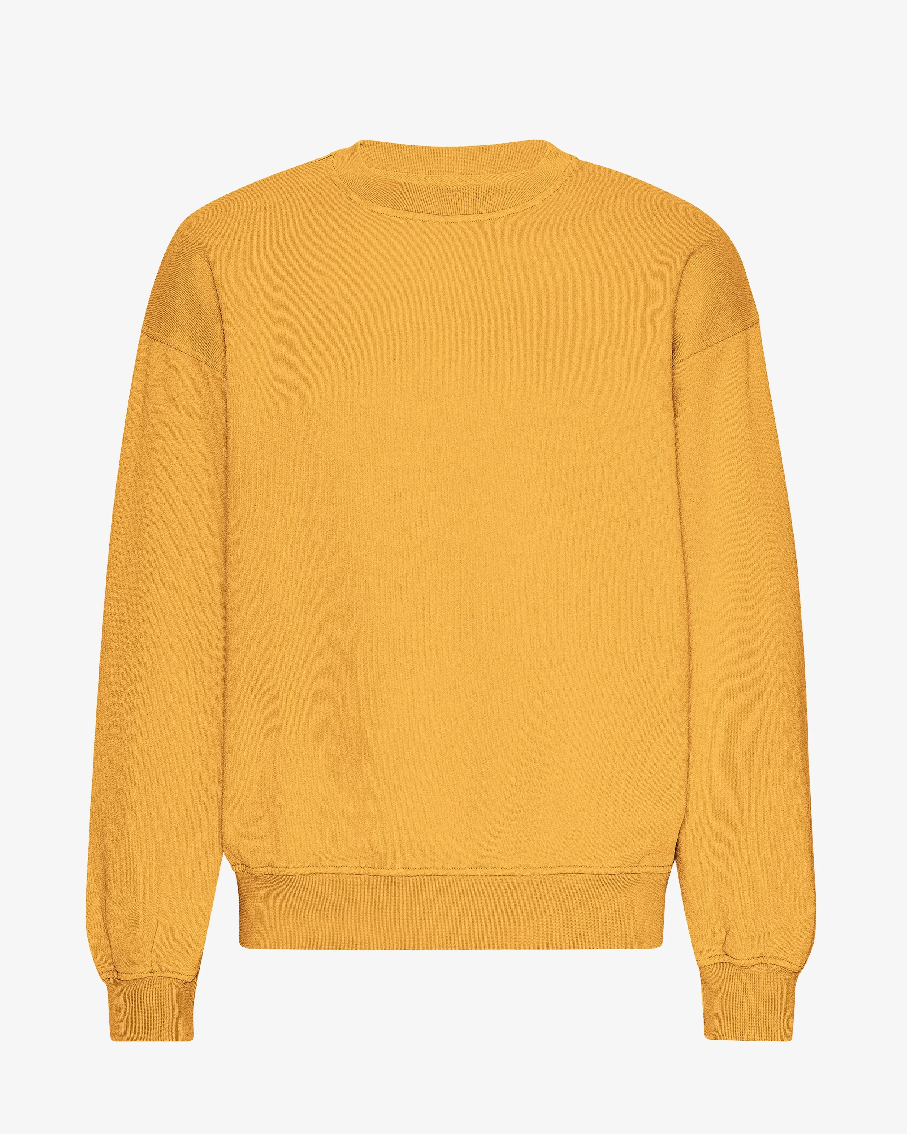 Organic Oversized Crew - Burned Yellow
