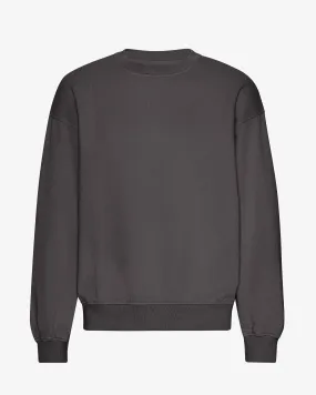 Organic Oversized Crew - Lava Grey