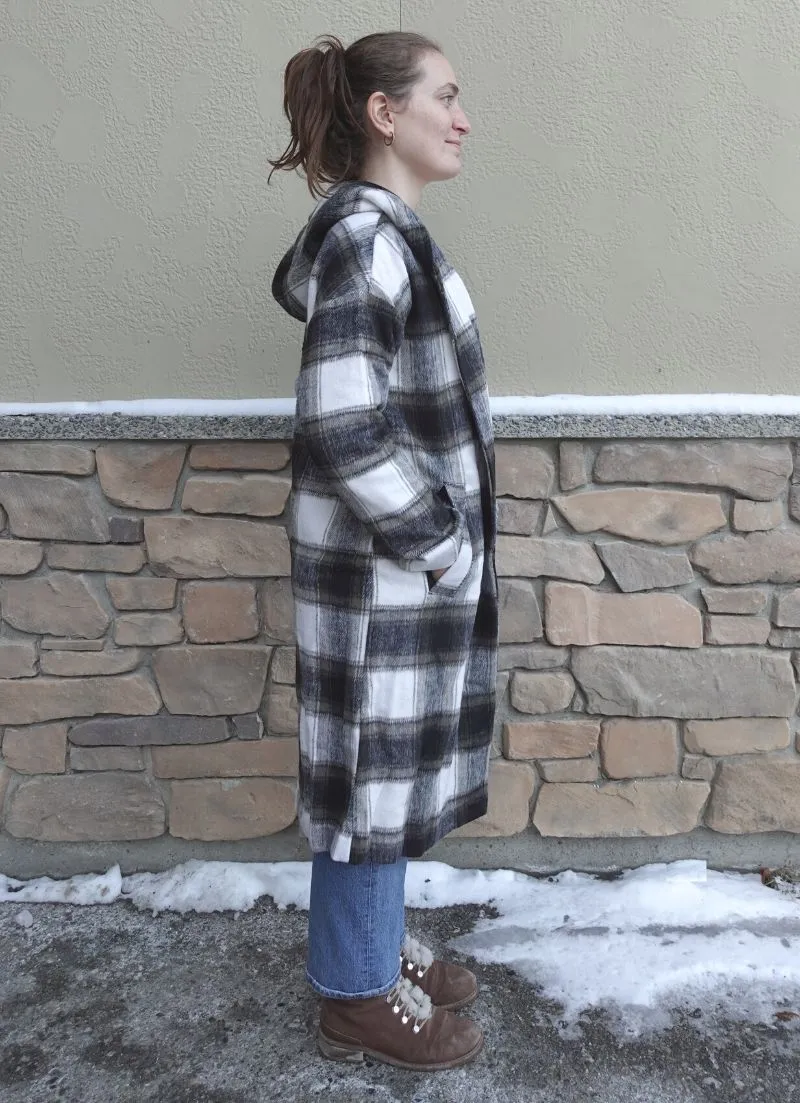 Oslo Plaid Coat