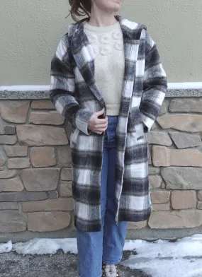 Oslo Plaid Coat