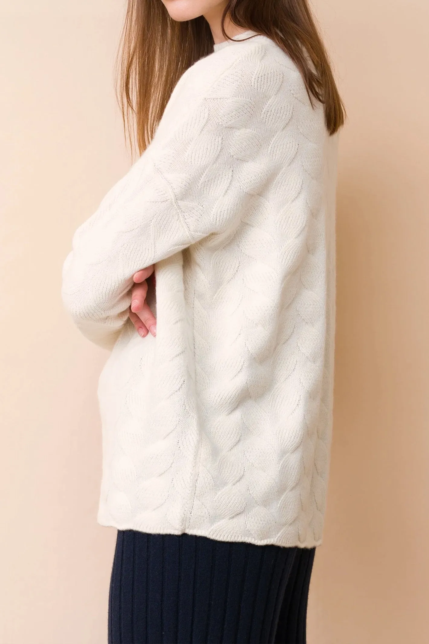 Oversized Cable Sweater
