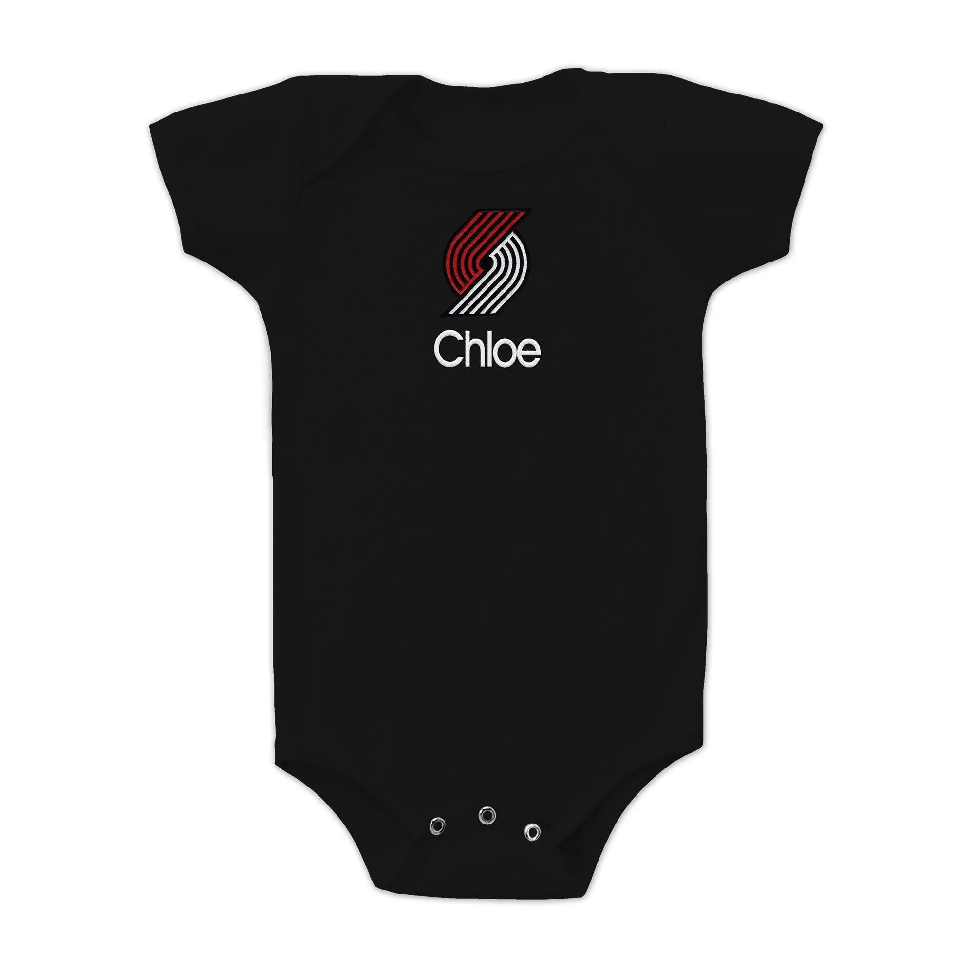 Personalized Portland Trail Blazers Bodysuit