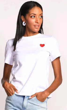 Petit Coeur Top - White