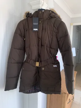 Puffa Mid Length Warm Winter Jacket - Size 8 - Rrp £120