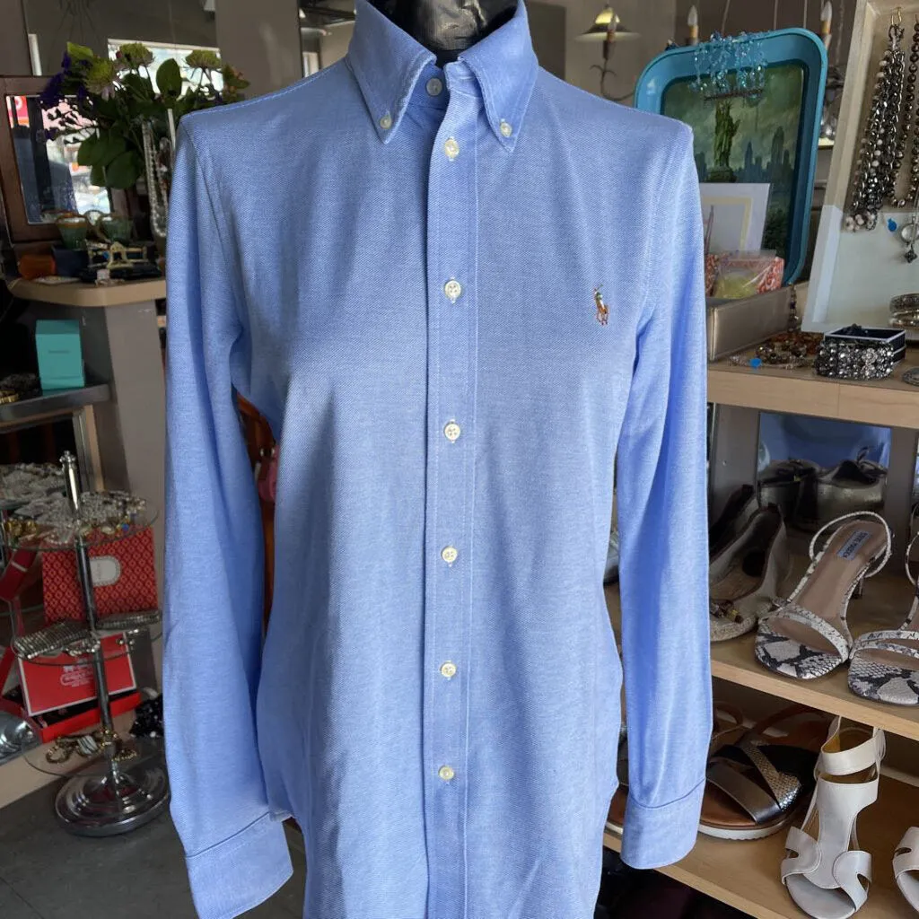 Ralph Lauren Top Long sleeve Knit Oxford M