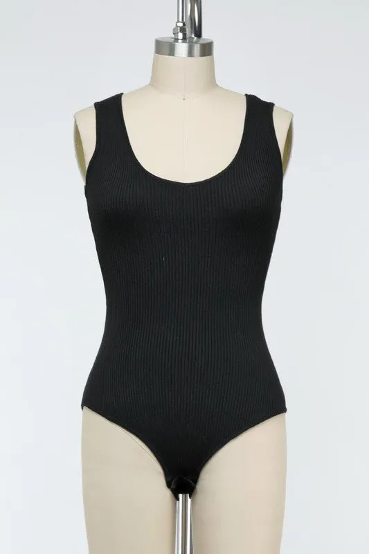 Ribbed bodysuit