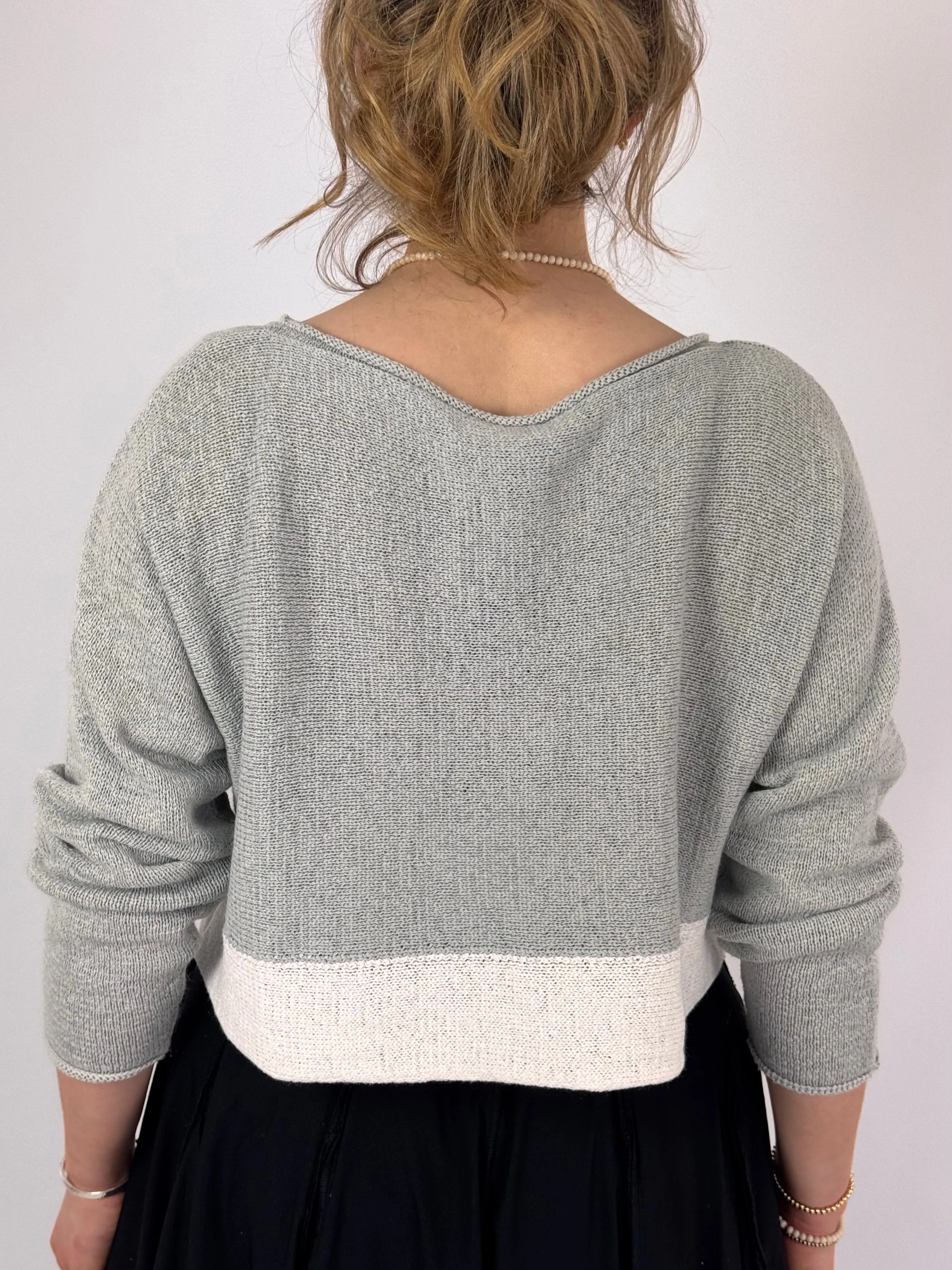 Rundholz Black Label 0703 Jumper Grey Print