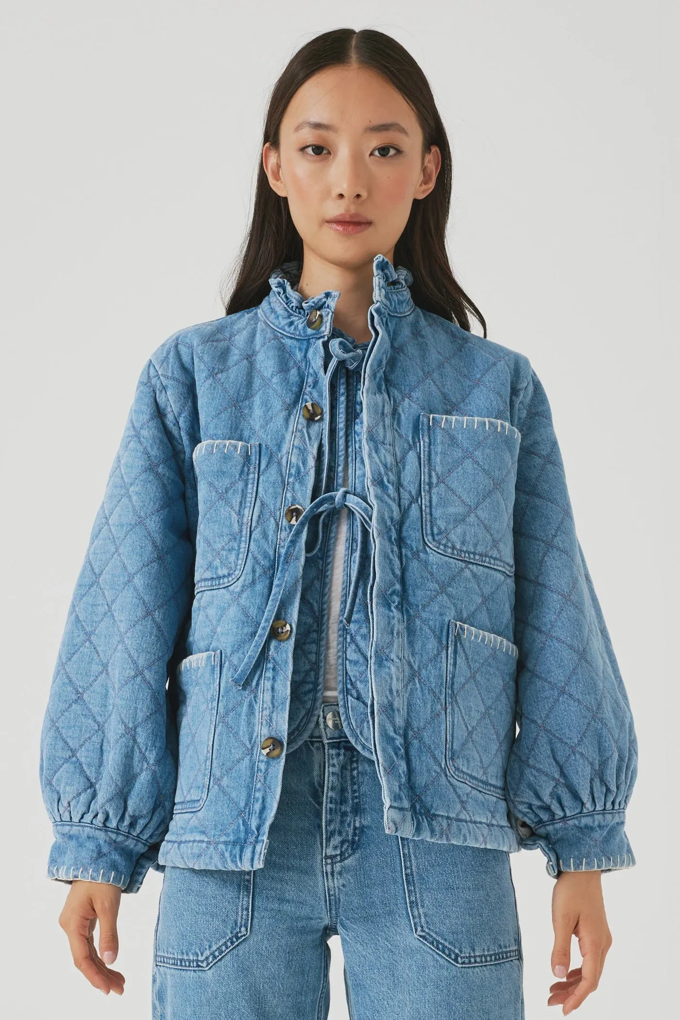 S&M Quilted Pablo Jacket in Rodeo Vintage