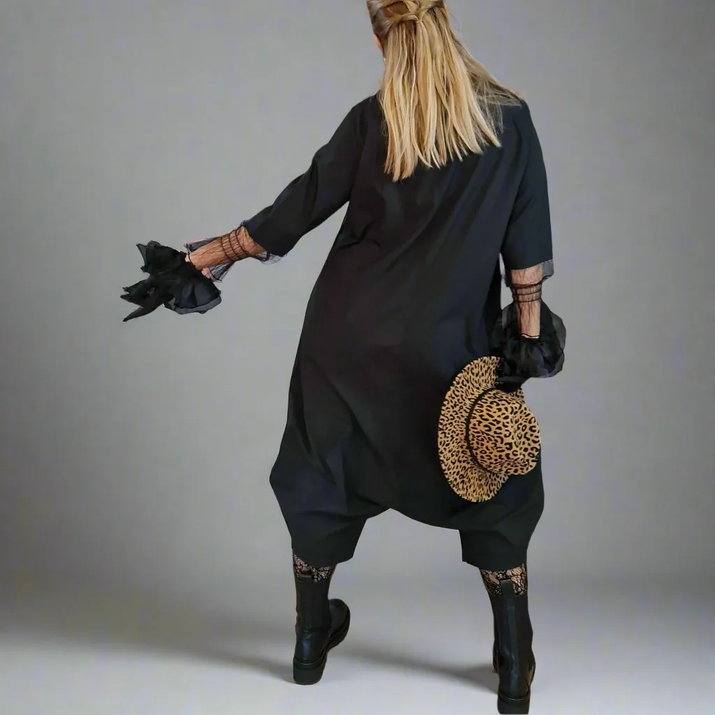 Simple Moderne Geek Punk Loose Fit Jumpsuit