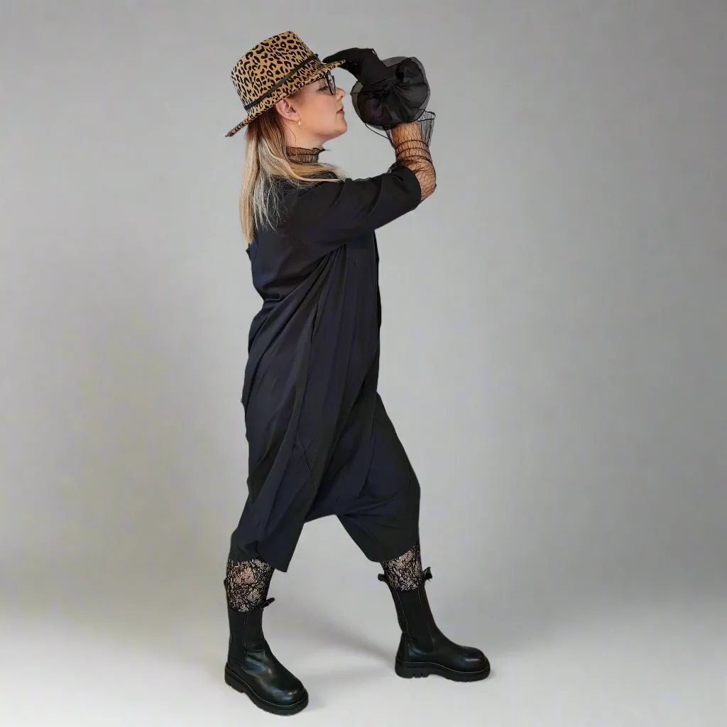 Simple Moderne Geek Punk Loose Fit Jumpsuit