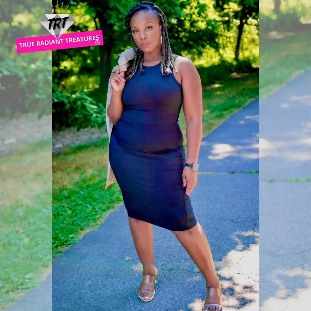 Slim Hips Long Dress