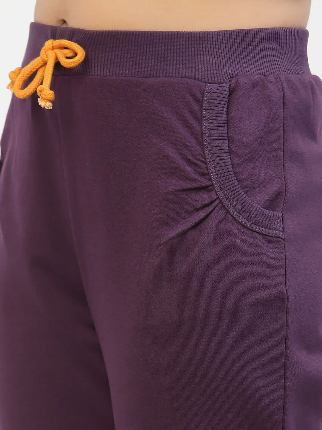 Spunkies Organic Cotton Girls Joggers Voilet