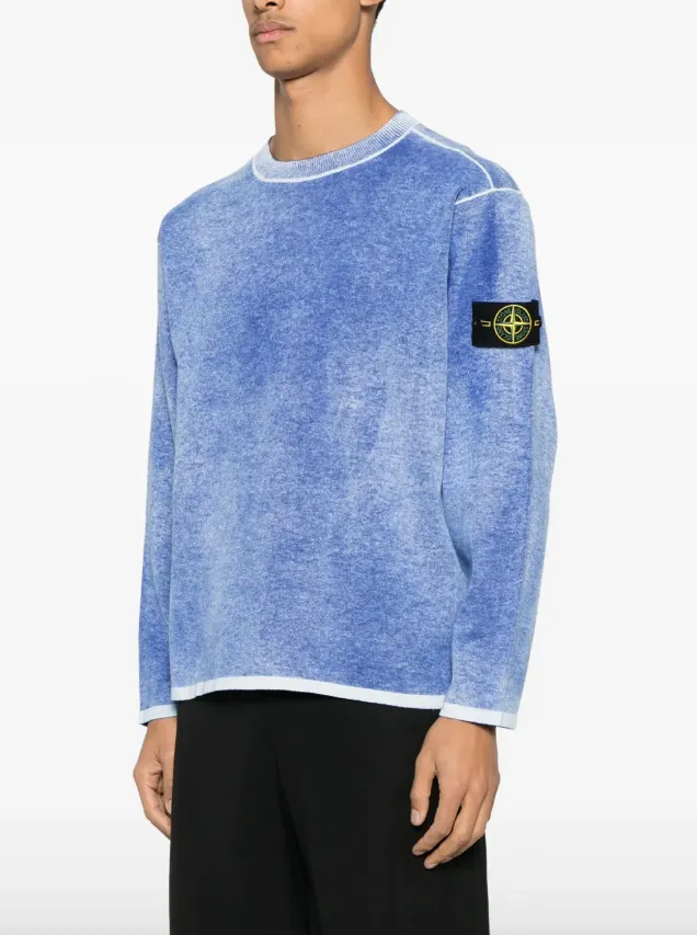 Stone Island Oversized fit crewneck jumper