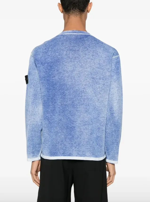 Stone Island Oversized fit crewneck jumper