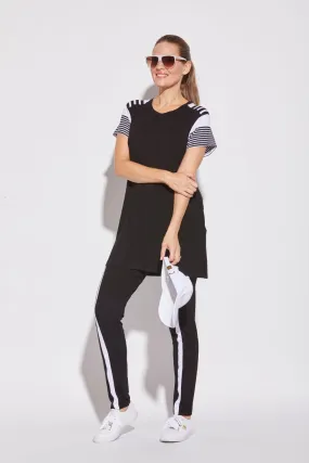 Stripe Sleeve Tunic