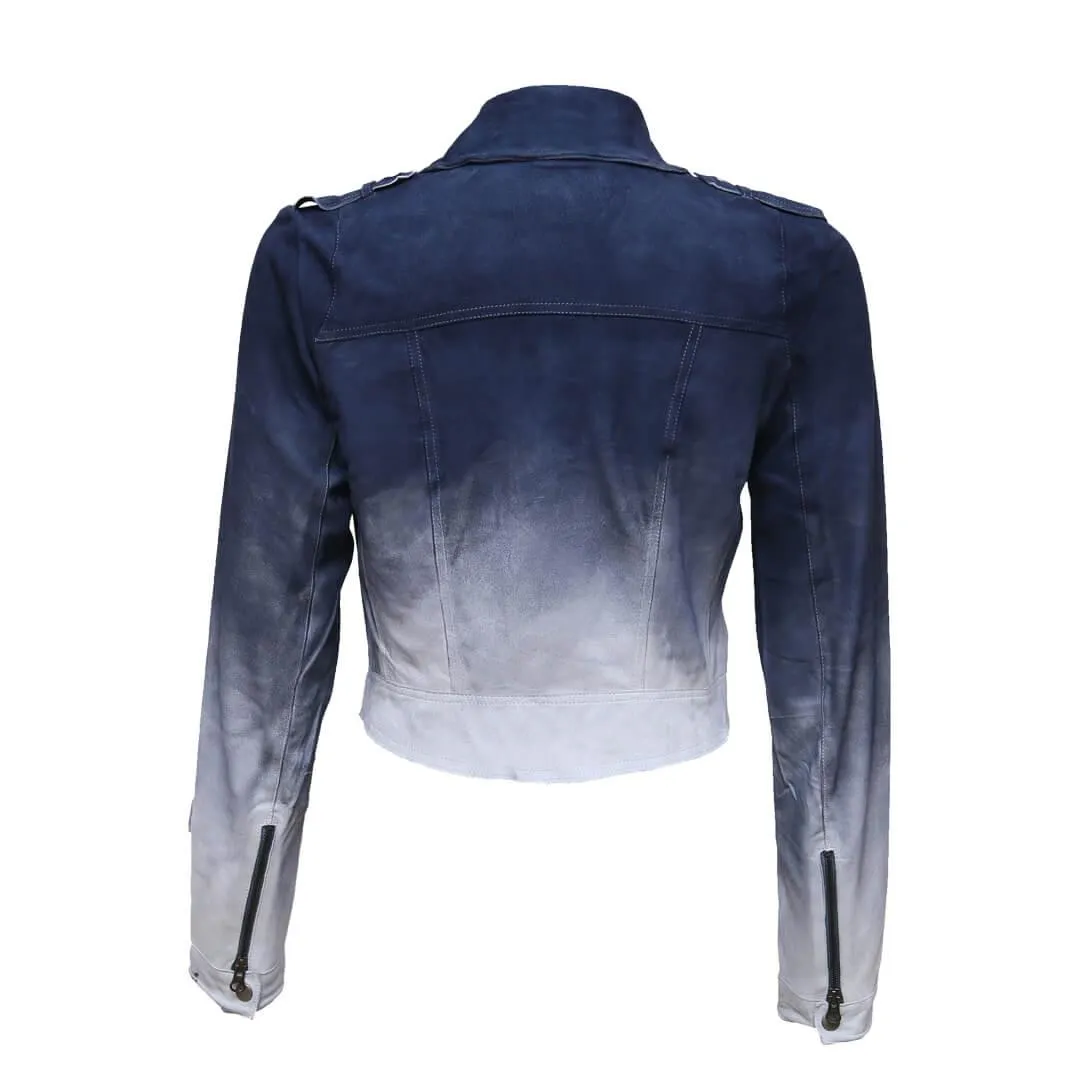 Suede Leather Jacket Women