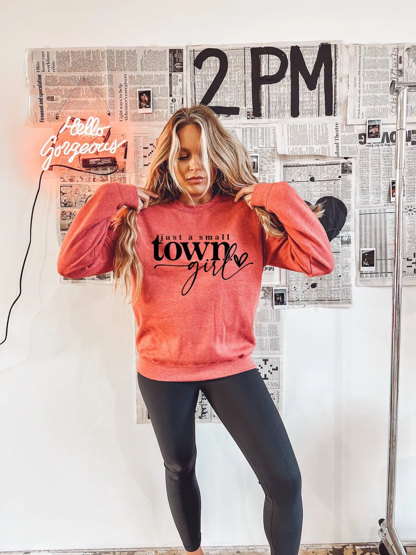 Talk Style to Me Crewneck Sweatshirt