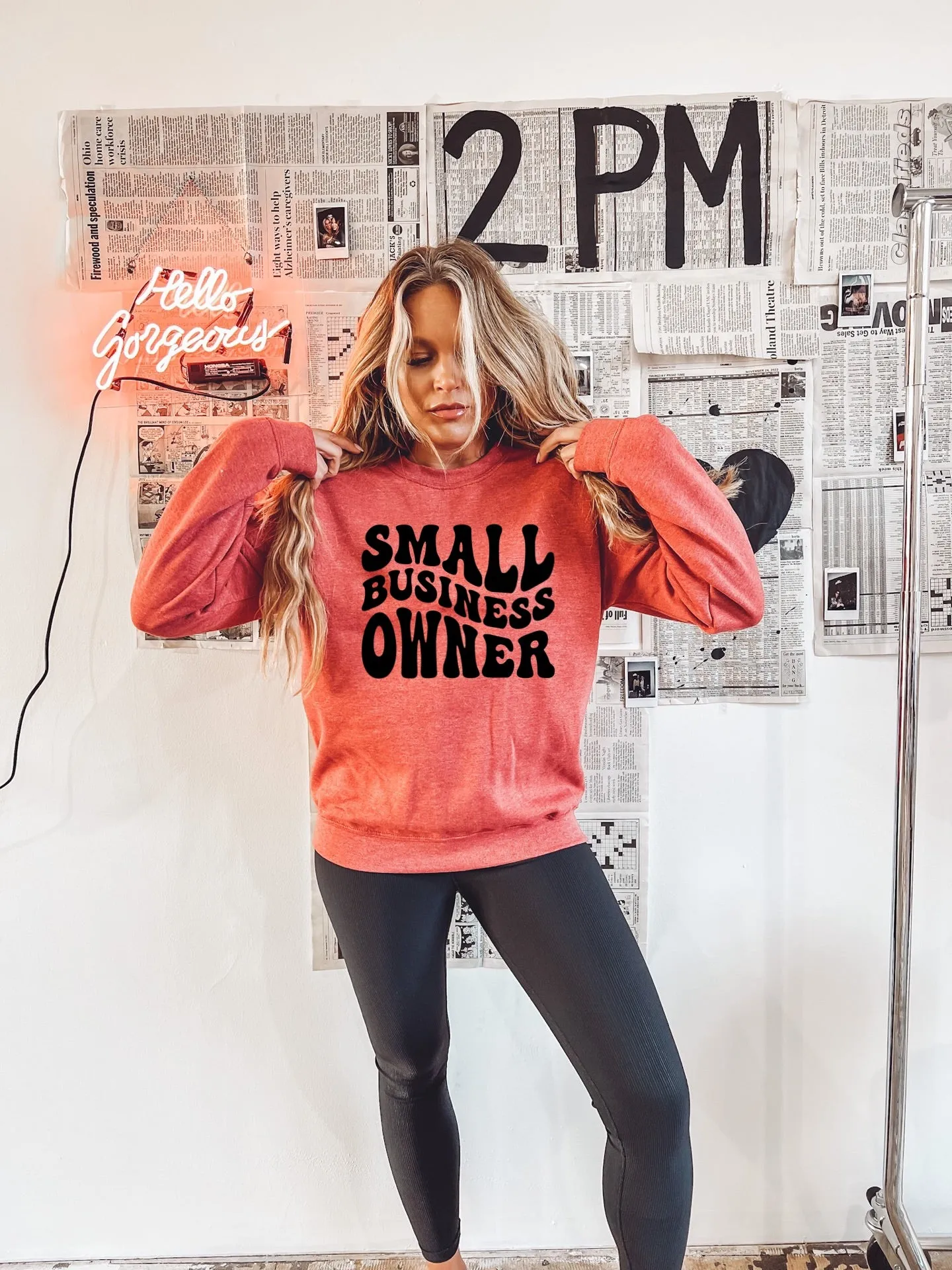 Talk Style to Me Crewneck Sweatshirt