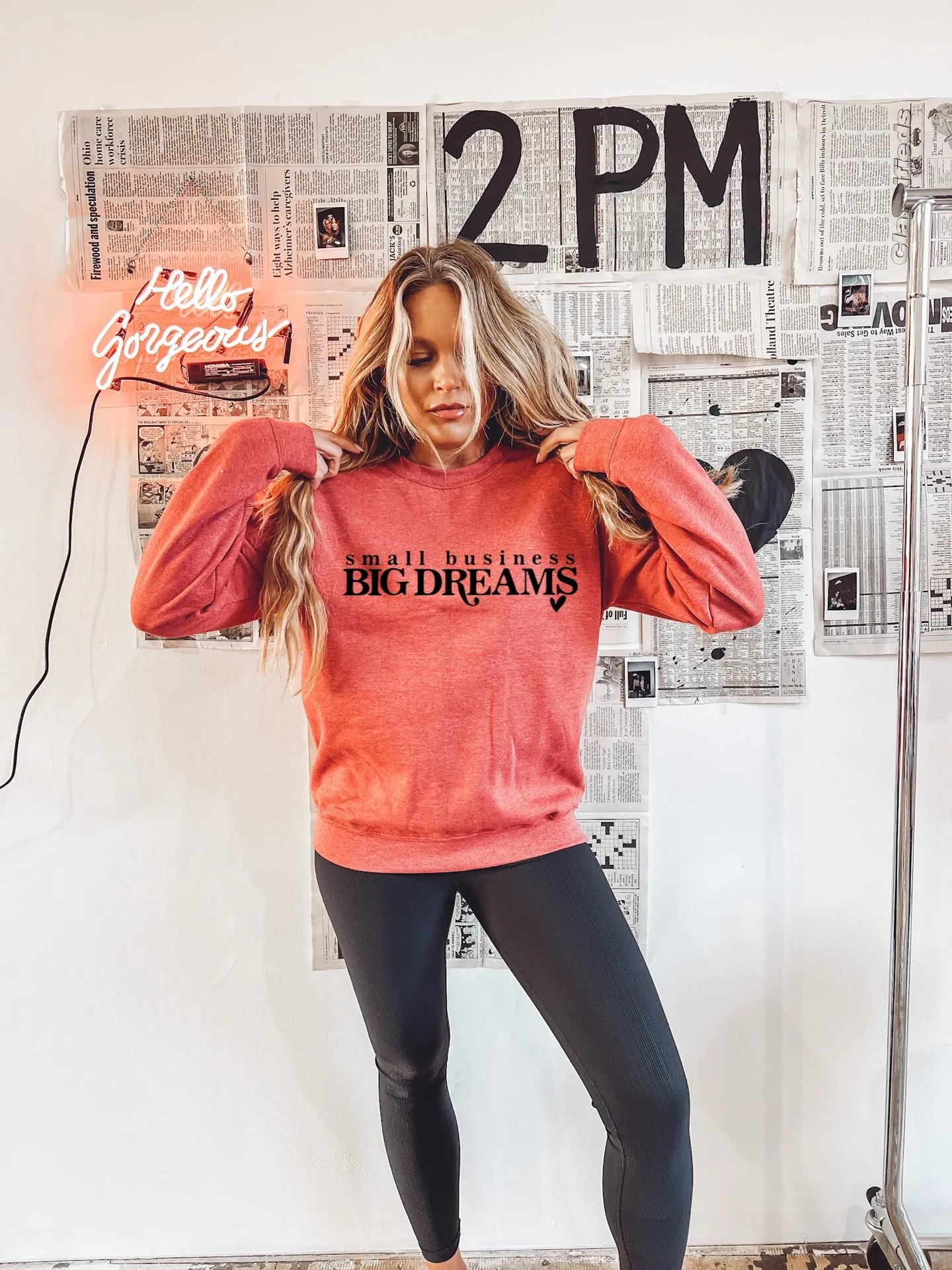 Talk Style to Me Crewneck Sweatshirt