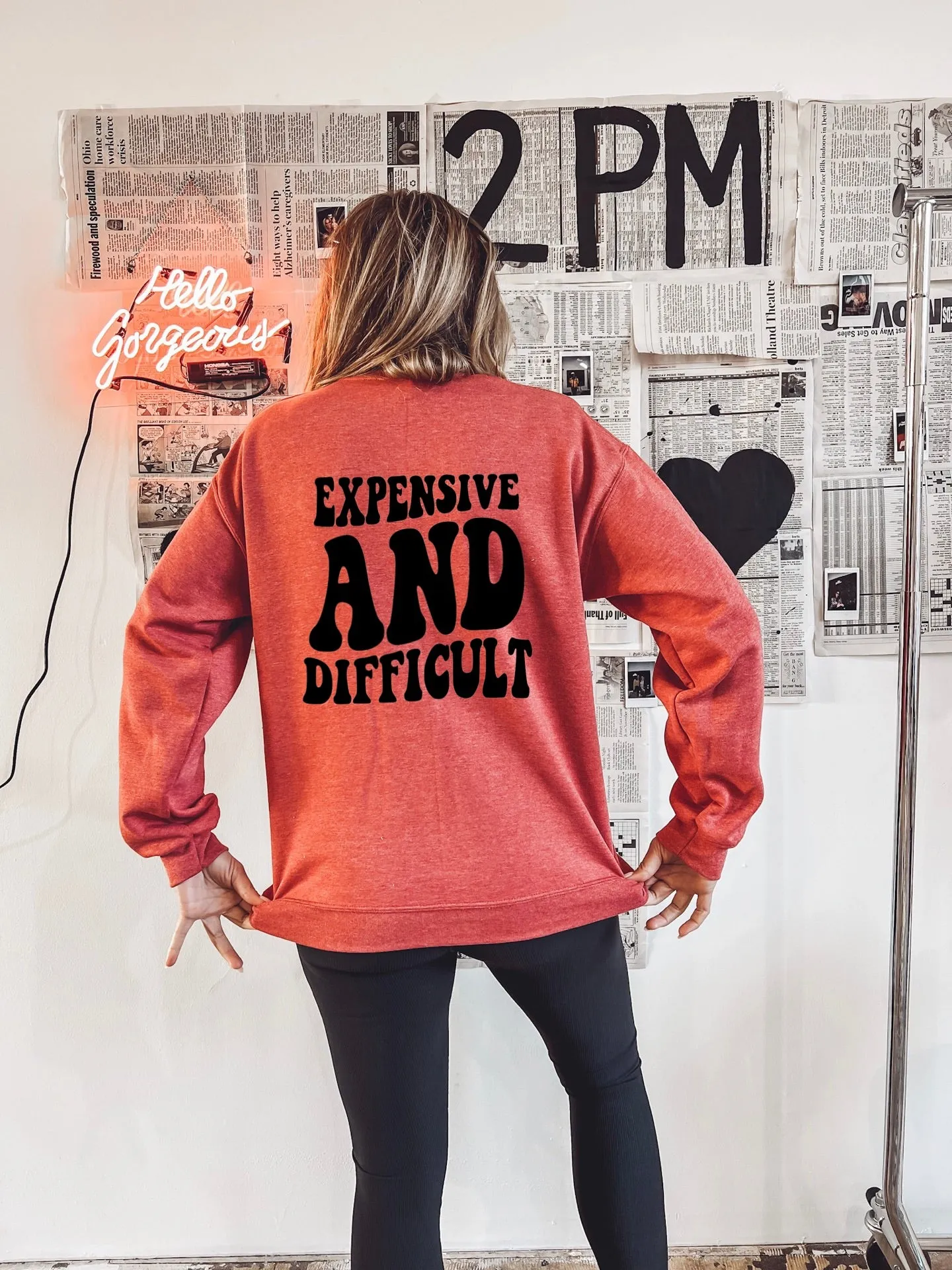 Talk Style to Me Crewneck Sweatshirt