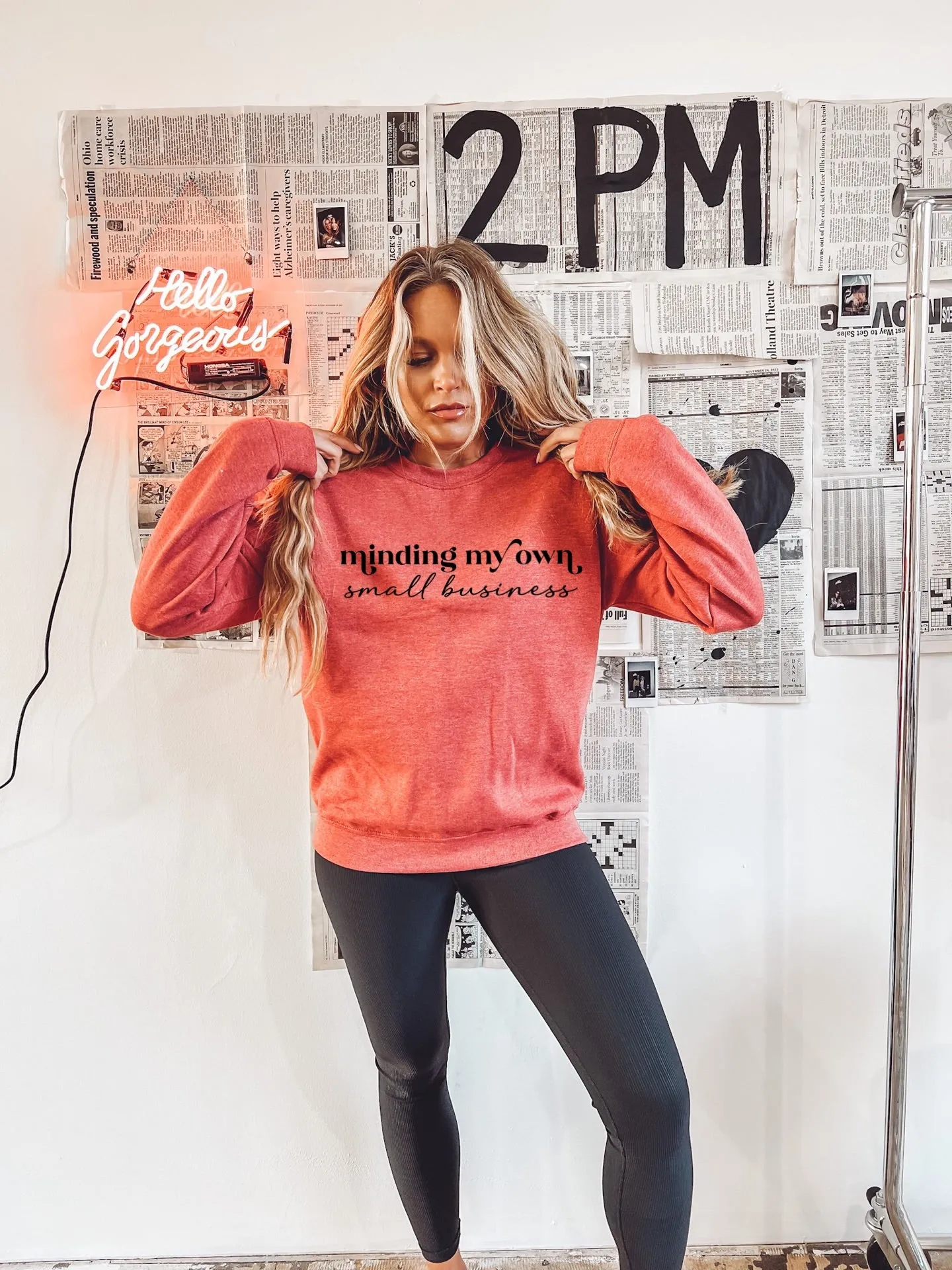 Talk Style to Me Crewneck Sweatshirt