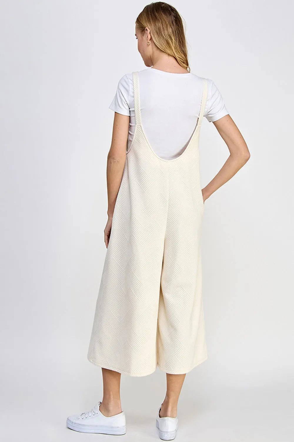 Textured Overall Pant