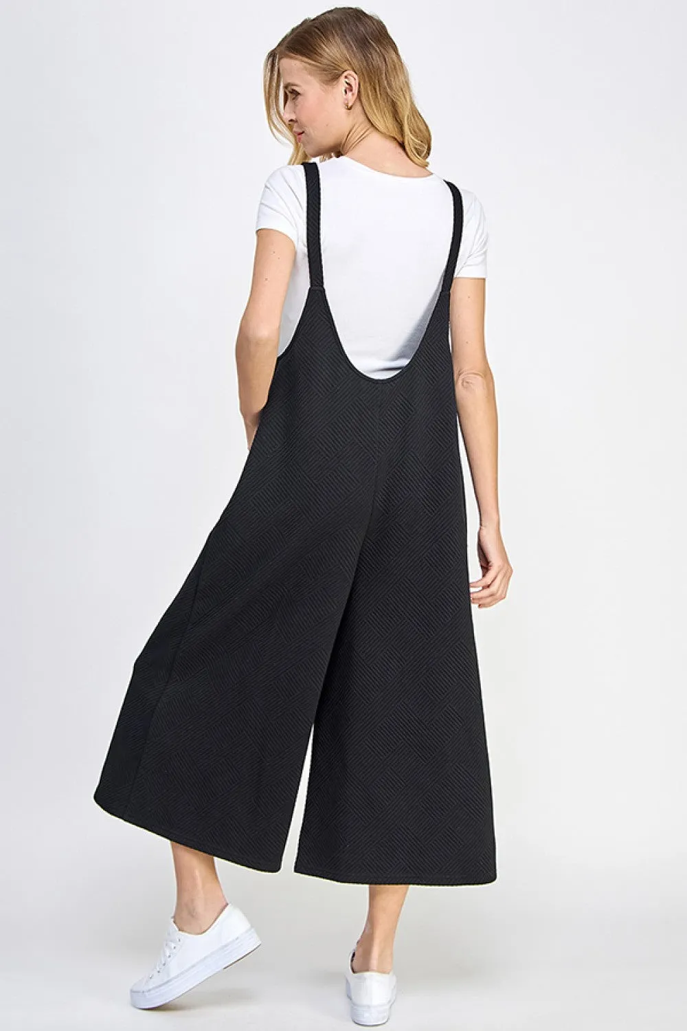 Textured Overall Pant