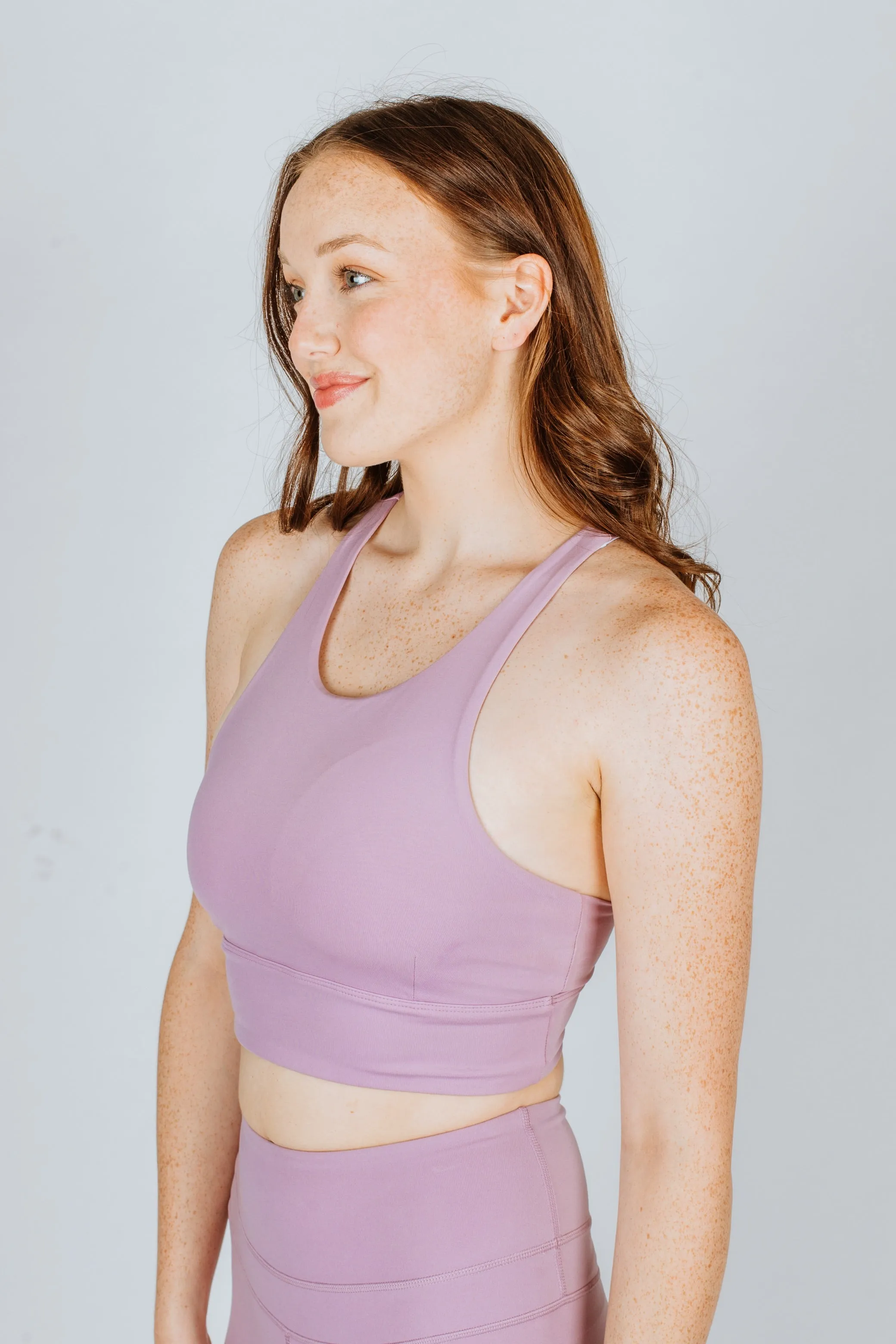 Varley Let's Move Harris Bra Lavender Mist