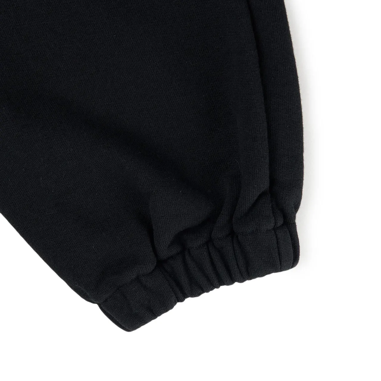 wacko maria washed heavyweight sweatpants type-1 (black)