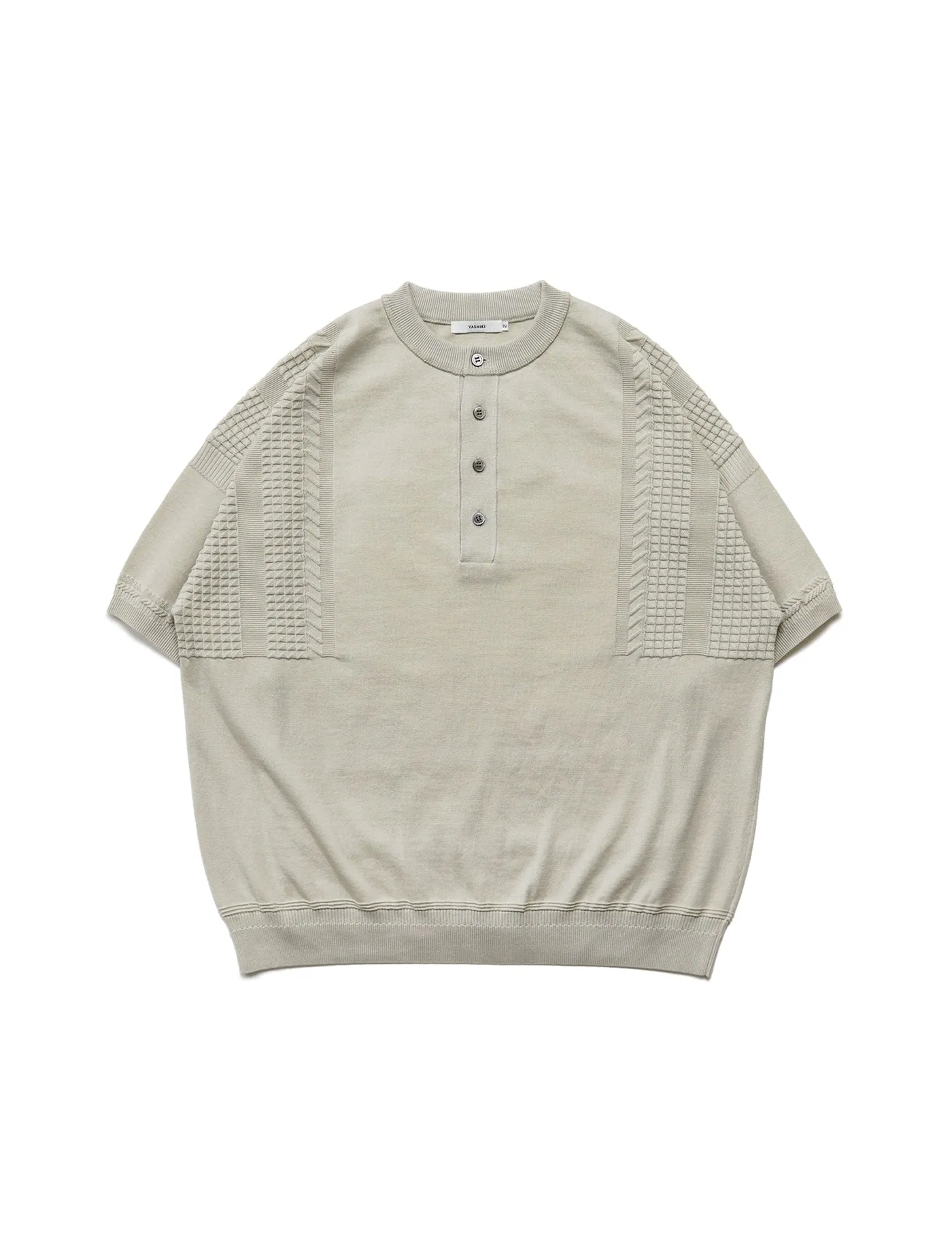 YSK-24SS-KN13 OGAWA HENLEY KNIT